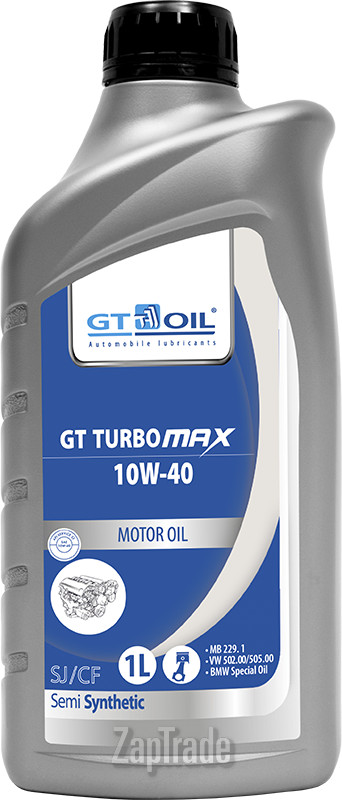 Купить моторное масло Gt oil GT Turbo MAX, в интернет-магазине в Екатеринбурге
