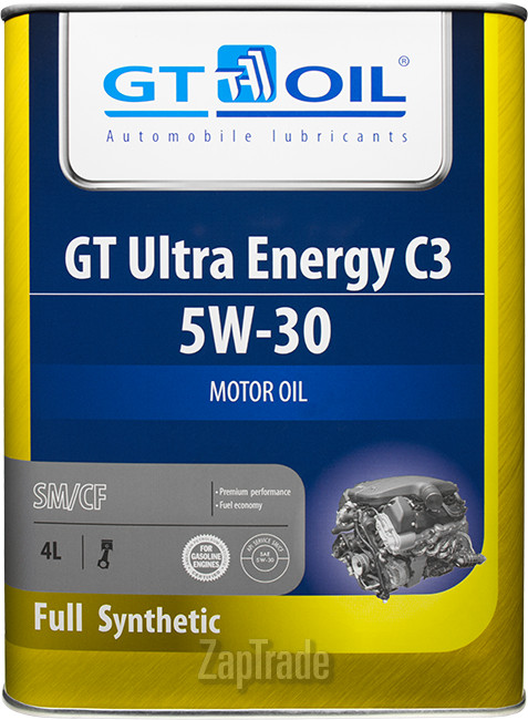 Купить моторное масло Gt oil GT Ultra Energy C3, в интернет-магазине в Екатеринбурге