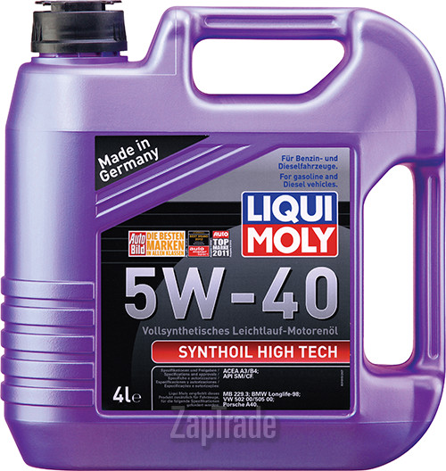 Купить моторное масло Liqui moly Synthoil High Tech, в интернет-магазине в Екатеринбурге