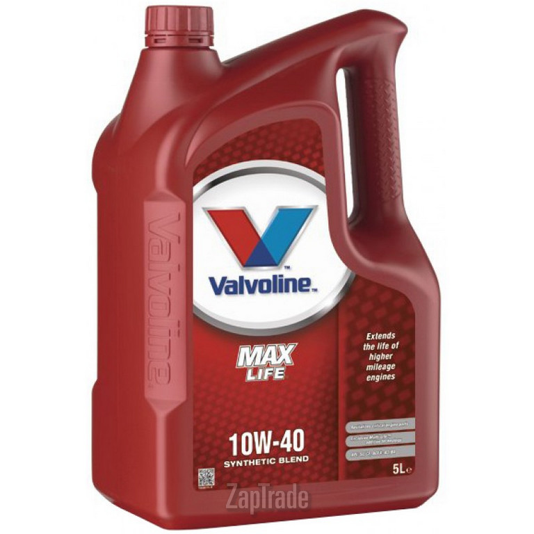 Купить моторное масло Valvoline MAXLIFE SAE 10W-40, 5л, в интернет-магазине в Екатеринбурге