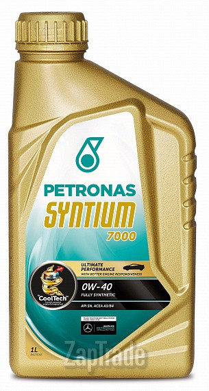 Купить моторное масло Petronas Syntium 7000 SAE 0W-40, в интернет-магазине в Екатеринбурге