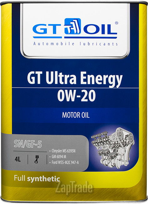 Купить моторное масло Gt oil GT Ultra Energy, в интернет-магазине в Екатеринбурге