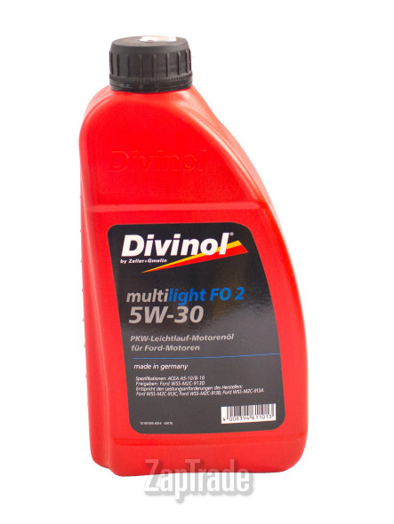 Купить моторное масло Divinol Multilight FO 2 5W-30, в интернет-магазине в Екатеринбурге