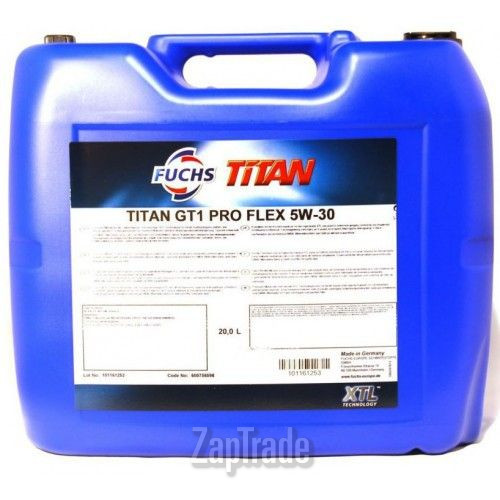 Купить моторное масло Fuchs TITAN GT1 PRO FLEX, в интернет-магазине в Екатеринбурге