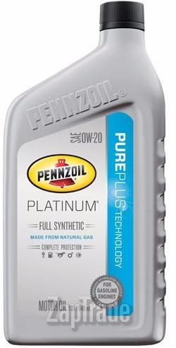 Купить моторное масло Pennzoil Platinum Full Synthetic Motor Oil (Pure Plus Technology), в интернет-магазине в Екатеринбурге