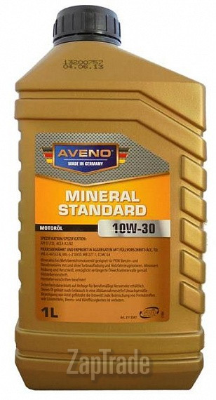 Купить моторное масло Aveno Mineral Standard, в интернет-магазине в Екатеринбурге