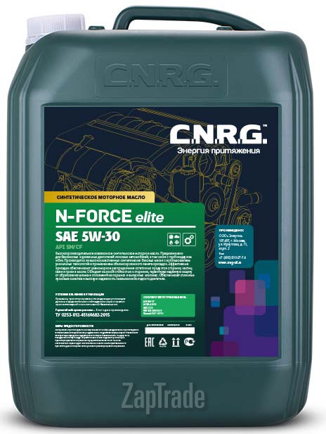 Купить моторное масло C.n.r.g. N-Force Elite, в интернет-магазине в Екатеринбурге