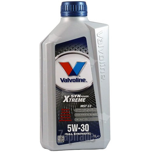 Купить моторное масло Valvoline SYNPOWER XTREME MST SAE C3 5W-30, 1л, в интернет-магазине в Екатеринбурге