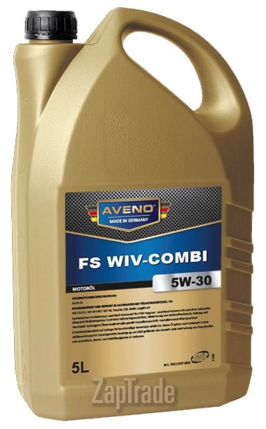 Купить моторное масло Aveno FS WIV-Combi, в интернет-магазине в Екатеринбурге