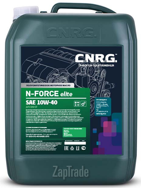 Купить моторное масло C.n.r.g. N-Force Elite, в интернет-магазине в Екатеринбурге