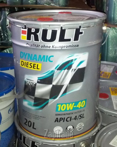 Купить моторное масло Rolf Dynamic Diesel 10W-40, в интернет-магазине в Екатеринбурге