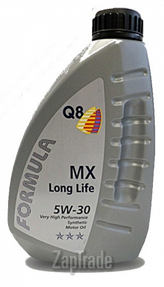 Купить моторное масло Q8 Formula MX Long Life 5W-30, в интернет-магазине в Екатеринбурге