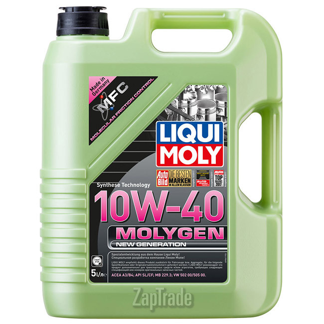 Купить моторное масло Liqui moly Molygen New Generation, в интернет-магазине в Екатеринбурге