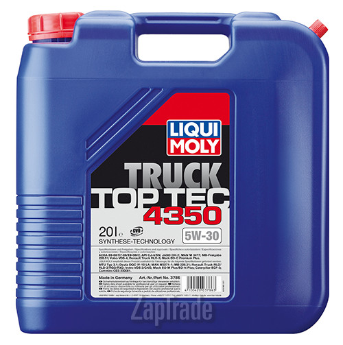 Купить моторное масло Liqui moly Top Tec Truck 4350, в интернет-магазине в Екатеринбурге