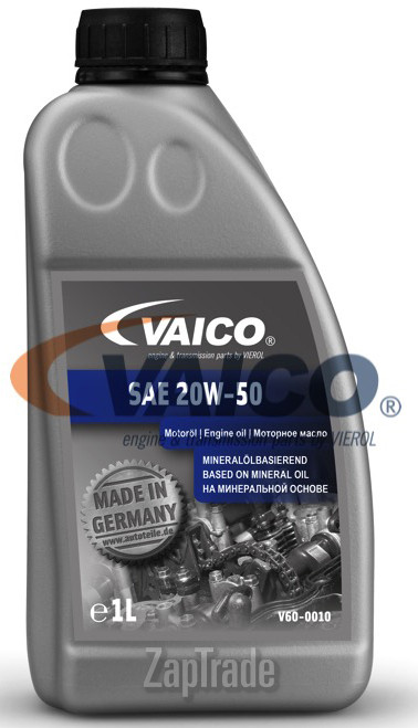 Купить моторное масло Vaico 20W-50, в интернет-магазине в Екатеринбурге