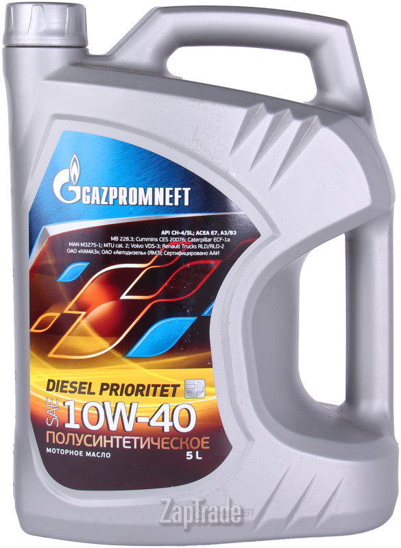 Купить моторное масло Gazpromneft Diesel Prioritet 10W-40, в интернет-магазине в Екатеринбурге
