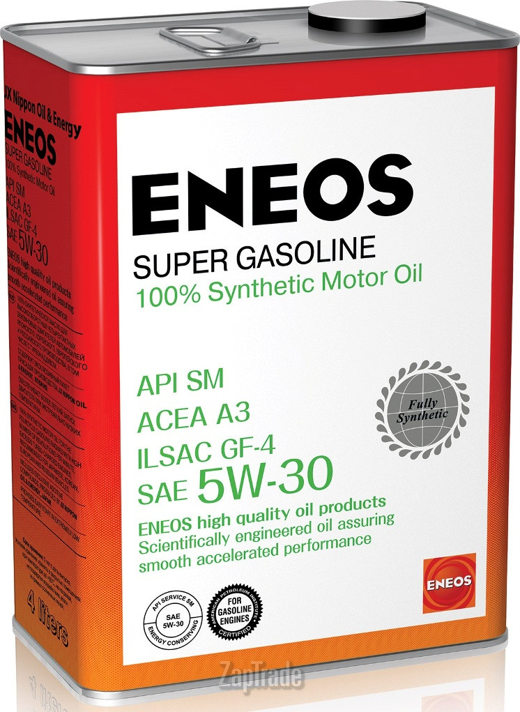 Купить моторное масло Eneos Super Gasoline SM, в интернет-магазине в Екатеринбурге