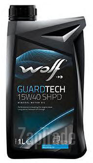 Купить моторное масло Wolf GUARDTECH 15W40 SHPD, в интернет-магазине в Екатеринбурге