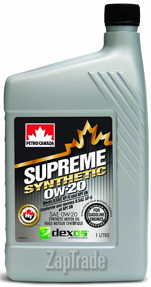 Купить моторное масло Petro-canada Supreme Synthetic, в интернет-магазине в Екатеринбурге