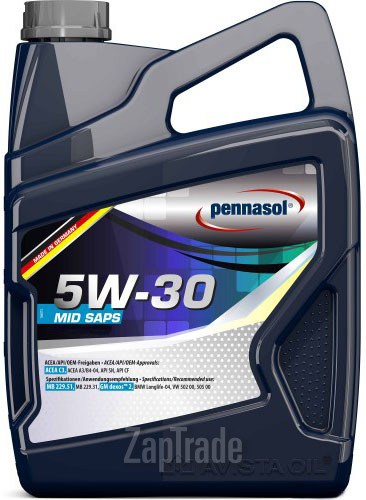 Купить моторное масло Pennasol MID SAPS SPECIAL C4, в интернет-магазине в Екатеринбурге