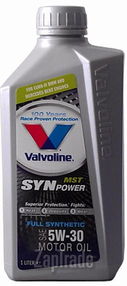 Купить моторное масло Valvoline SynPower MST C3, в интернет-магазине в Екатеринбурге