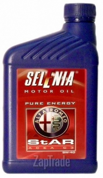 Купить моторное масло Selenia StAR Pure Energy 5W-40, в интернет-магазине в Екатеринбурге