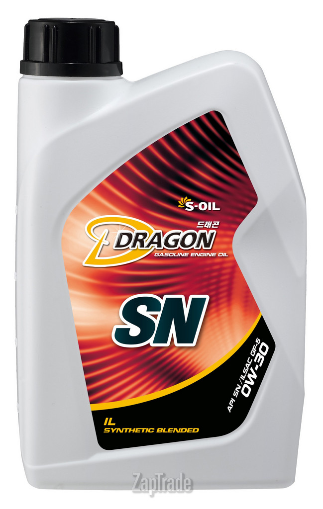 Купить моторное масло S-oil DRAGON SN, в интернет-магазине в Екатеринбурге