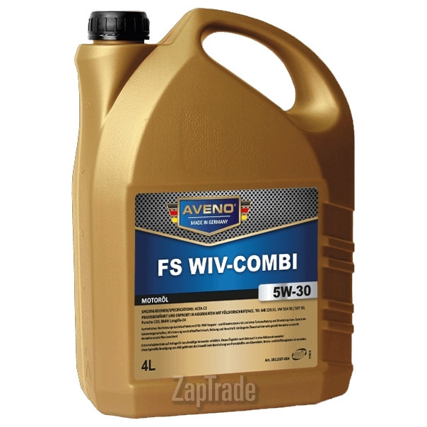 Купить моторное масло Aveno FS WIV-Combi, в интернет-магазине в Екатеринбурге