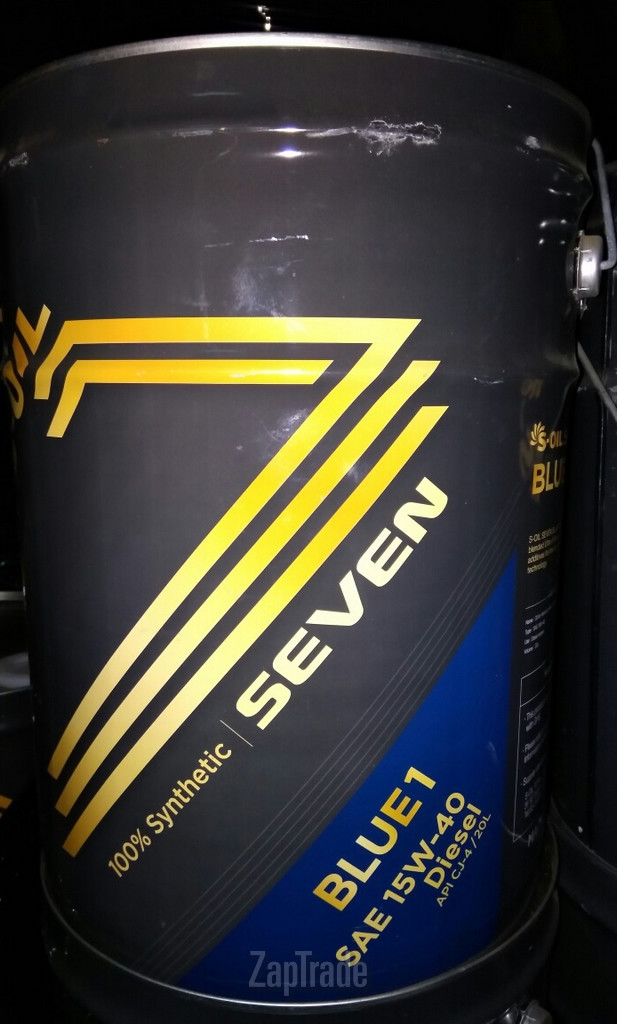 Купить моторное масло S-oil SEVEN BLUE1, в интернет-магазине в Екатеринбурге