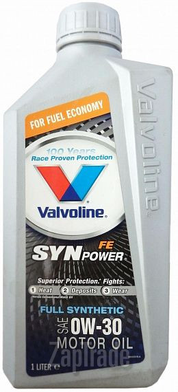 Купить моторное масло Valvoline SynPower FE, в интернет-магазине в Екатеринбурге