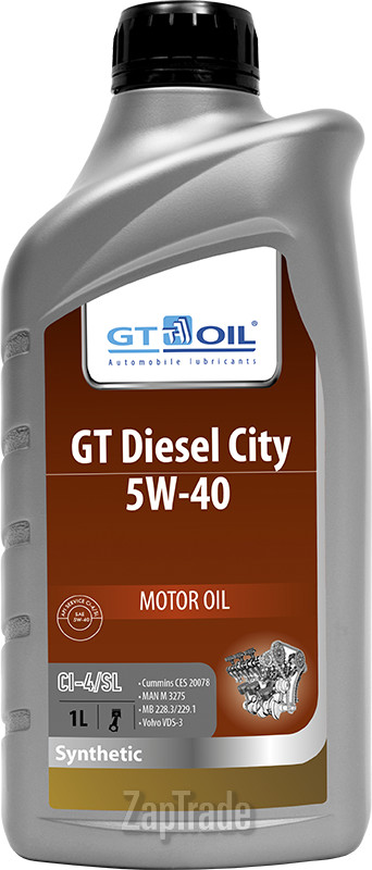 Купить моторное масло Gt oil GT Diesel City, в интернет-магазине в Екатеринбурге