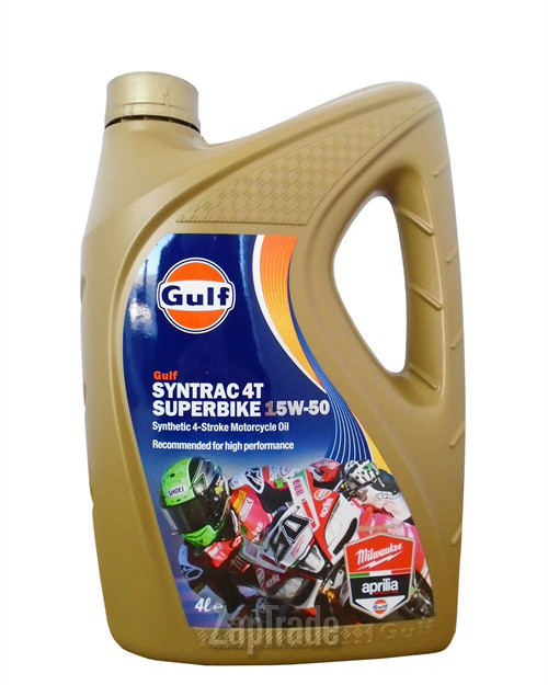 Купить моторное масло Gulf Syntrac 4T Superbike, в интернет-магазине в Екатеринбурге