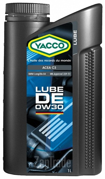 Купить моторное масло Yacco Lube DE, в интернет-магазине в Екатеринбурге