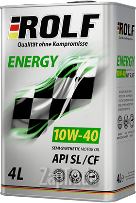 Купить моторное масло Rolf Energy 10W-40 SL/CF, в интернет-магазине в Екатеринбурге