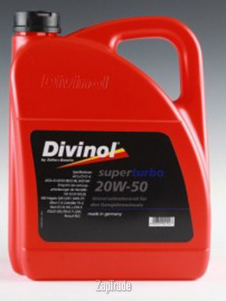 Купить моторное масло Divinol Super Turbo 20W-50, в интернет-магазине в Екатеринбурге