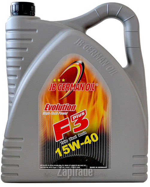 Купить моторное масло Jb german oil Evolution F3 High-Tech Power 15W-40, в интернет-магазине в Екатеринбурге