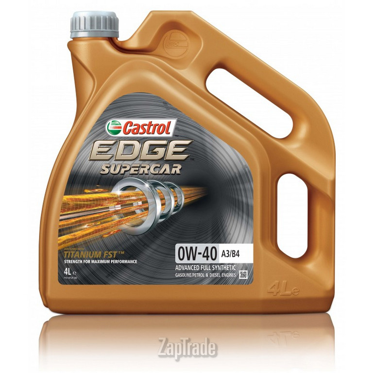 Купить моторное масло Castrol EDGE SUPERCAR TITANIUM FST, в интернет-магазине в Екатеринбурге
