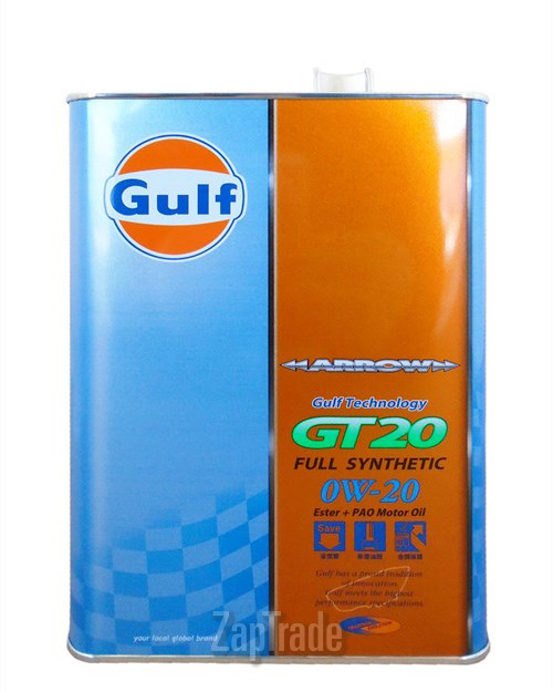 Купить моторное масло Gulf Arrow GT 20 (Акция 4l + Жилет сигнальный), в интернет-магазине в Екатеринбурге