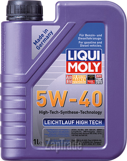 Купить моторное масло Liqui moly Leichtlauf High Tech, в интернет-магазине в Екатеринбурге