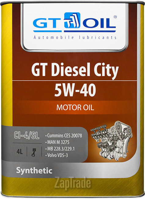 Купить моторное масло Gt oil GT Diesel City, в интернет-магазине в Екатеринбурге