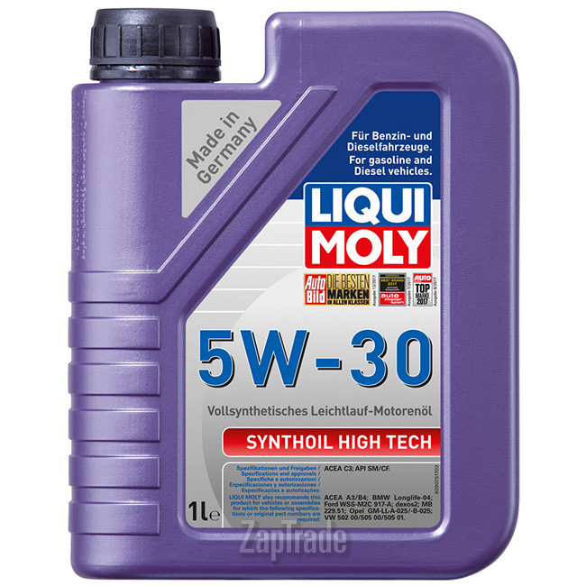 Купить моторное масло Liqui moly Synthoil High Tech, в интернет-магазине в Екатеринбурге