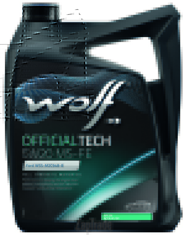 Купить моторное масло Wolf OFFICIALTECH 5W20 MS-FE, в интернет-магазине в Екатеринбурге