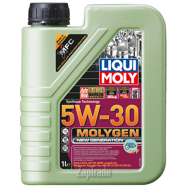 Купить моторное масло Liqui moly Molygen New Generation DPF, в интернет-магазине в Екатеринбурге