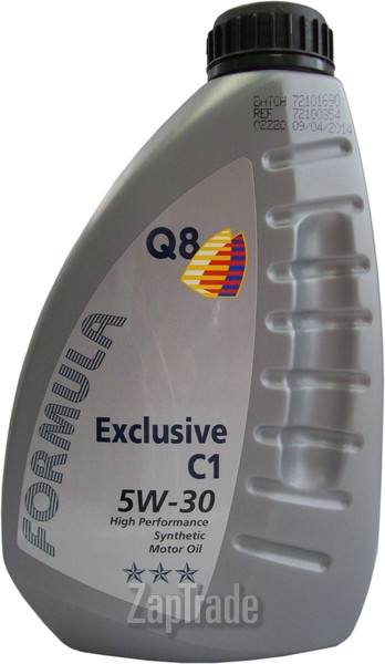 Купить моторное масло Q8 Formula Exclusive C1 SAE 5W-30, в интернет-магазине в Екатеринбурге