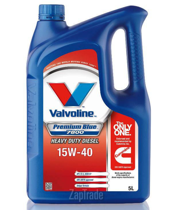 Купить моторное масло Valvoline Premium Blue 7800, в интернет-магазине в Екатеринбурге