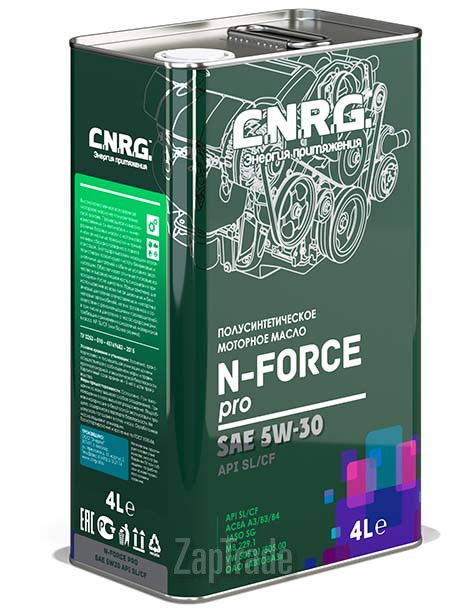 Купить моторное масло C.n.r.g. N-Force Pro, в интернет-магазине в Екатеринбурге