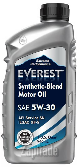 Купить моторное масло Everest Synthetic Blend, в интернет-магазине в Екатеринбурге