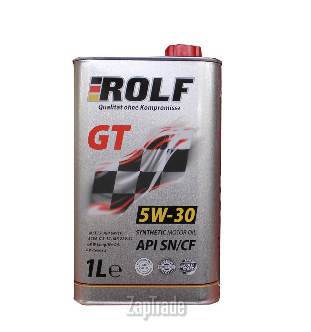 Купить моторное масло Rolf GT 5W-30 SN/CF, в интернет-магазине в Екатеринбурге