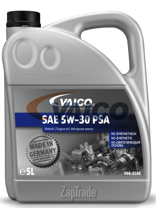 Купить моторное масло Vaico SAE 5W-30 PSA, в интернет-магазине в Екатеринбурге
