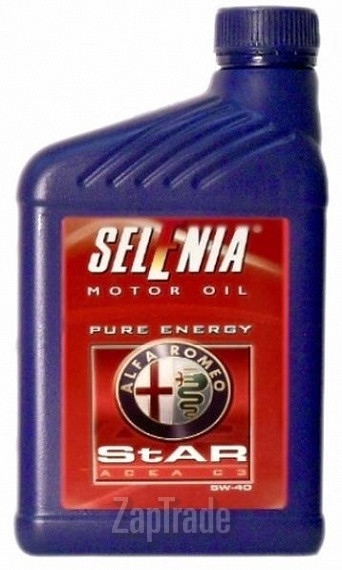 Купить моторное масло Selenia StAR Pure Energy 5W-40, в интернет-магазине в Екатеринбурге